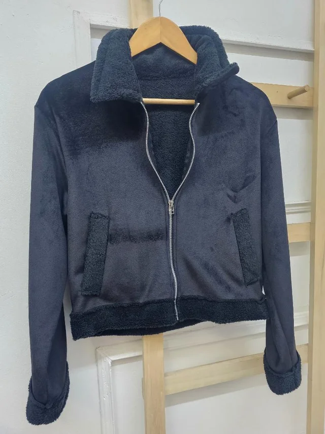 Campera Gamuza c/Piel