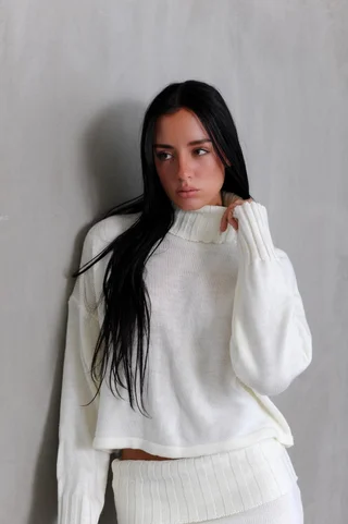 Sweater Overzise Polera - Vista 2