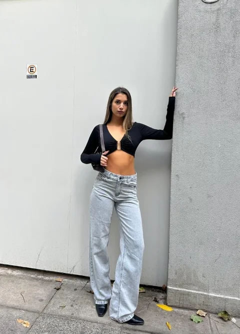 Top Hebilla U m/larga