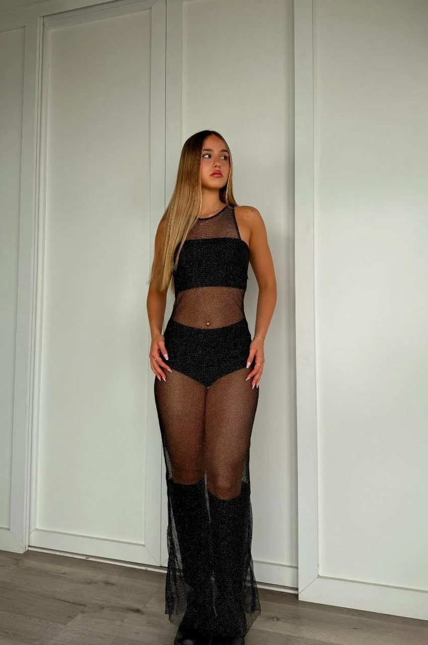 Vestido de Red c/Glitter