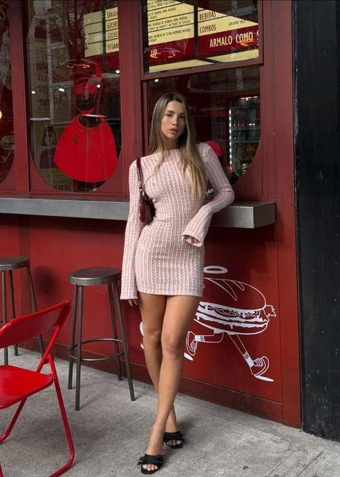 Vestido Desagujado esp. Abierta