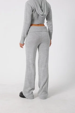 Pantalon Wide Leg de Hilo - Vista 4