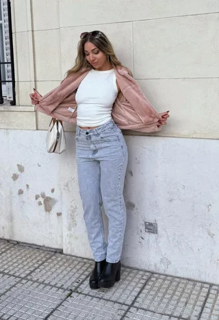 Chaqueta de piel - Vista 4