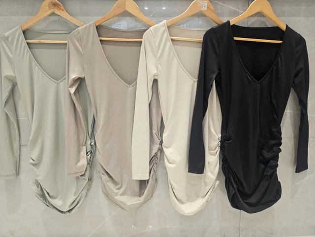 Vestido Modal Soft V