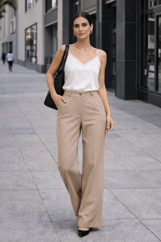 Pantalon Wide Leg Coss - Vista 3