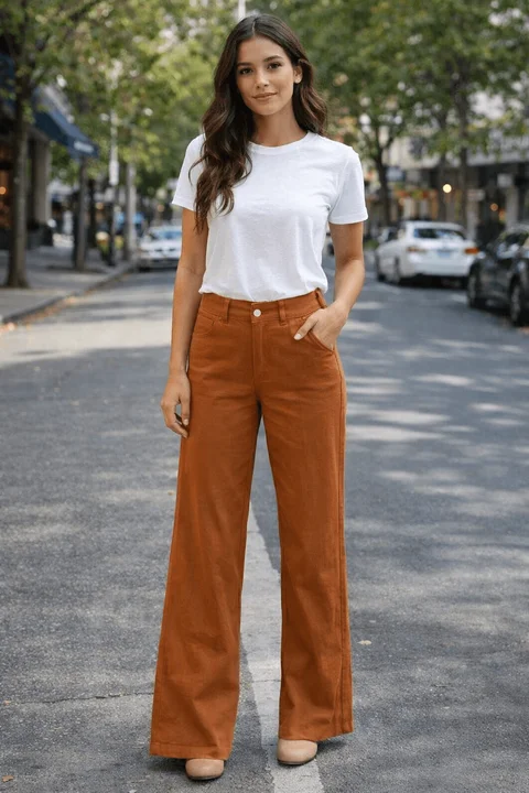 pantalon palazo Uber