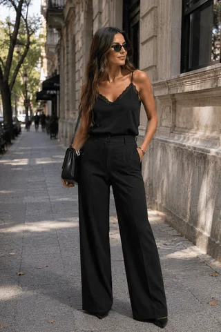 Pantalon Wide Leg Coss - Vista 1