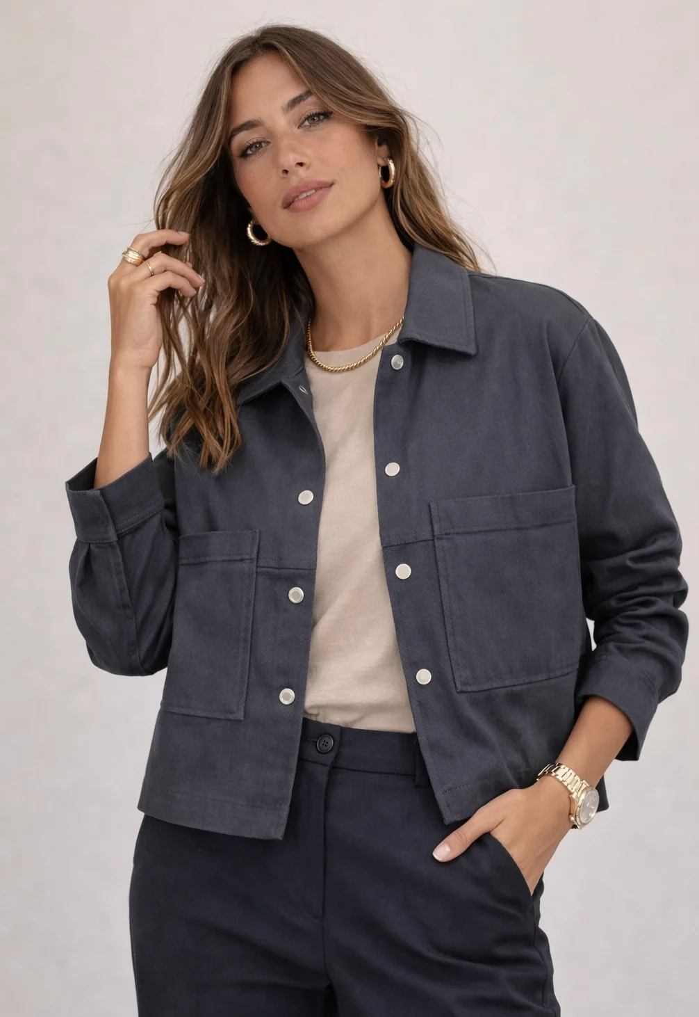 chaqueta macys