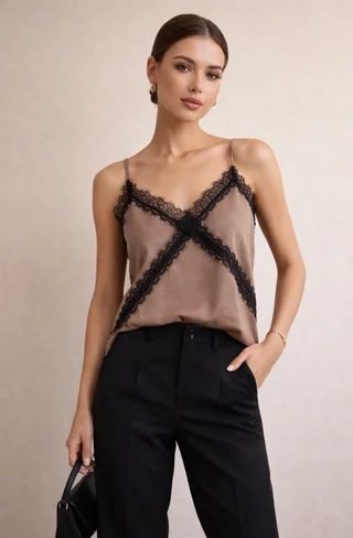 musculosa india - Vista 4