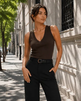 musculosa dotella - Vista 1