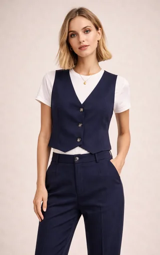 chaleco olaf - Vista 4