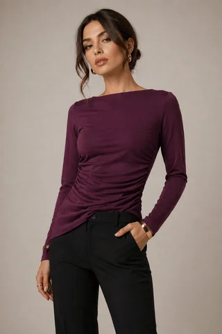 remera mora - Vista 5