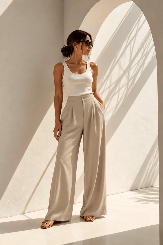 Pantalón menta 