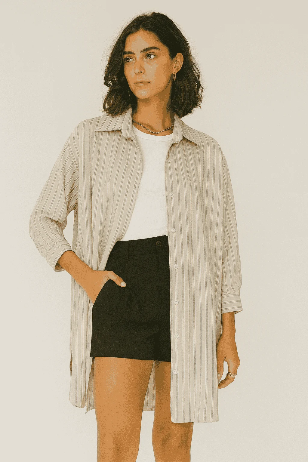 maxi camisa malibu