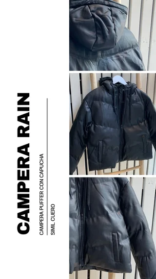 Campera Rain - Vista 2