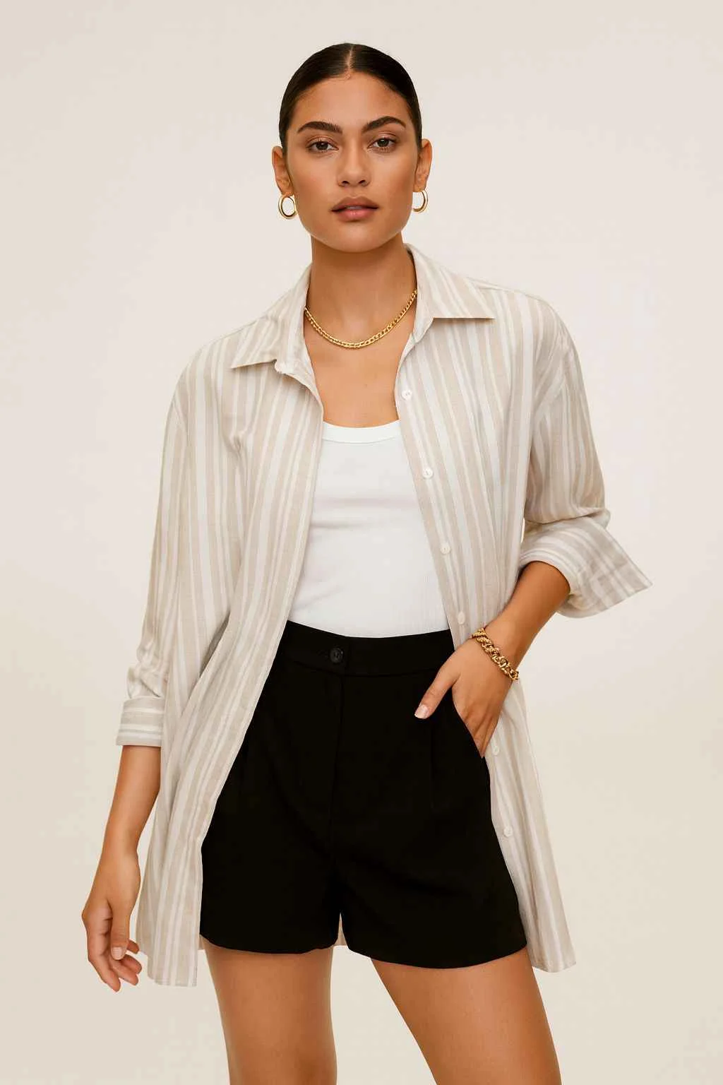 maxi camisa malibu