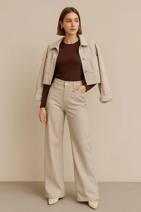 pantalon palazo Uber