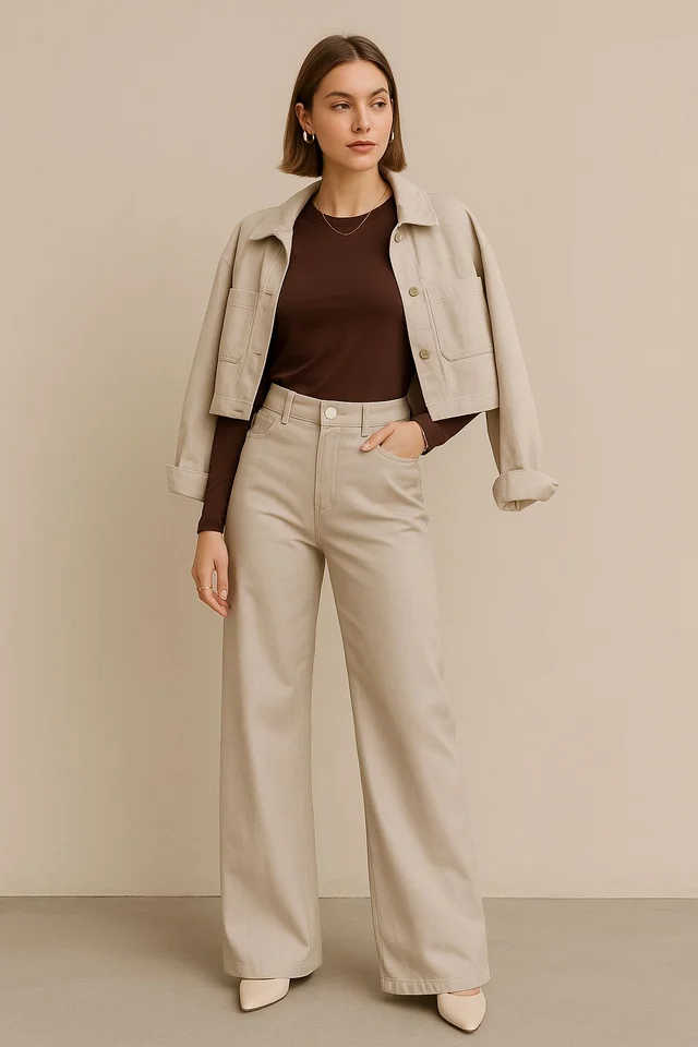 pantalon palazo Uber