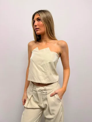 Strapless Lirio - Vista 1