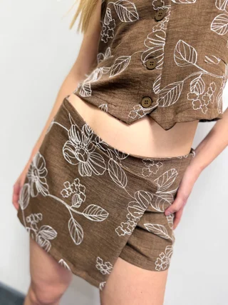 Short Falda Gingko - Vista 1