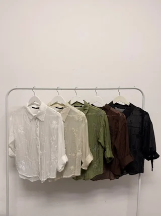Camisa Salvia - Vista 3