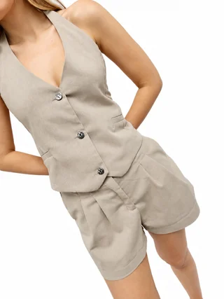 Conjunto: chaleco Ixora + short Gerbena  - Vista 5