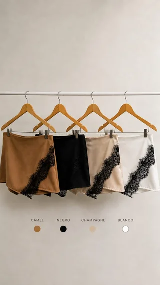 Short Falda Viscote - Vista 2