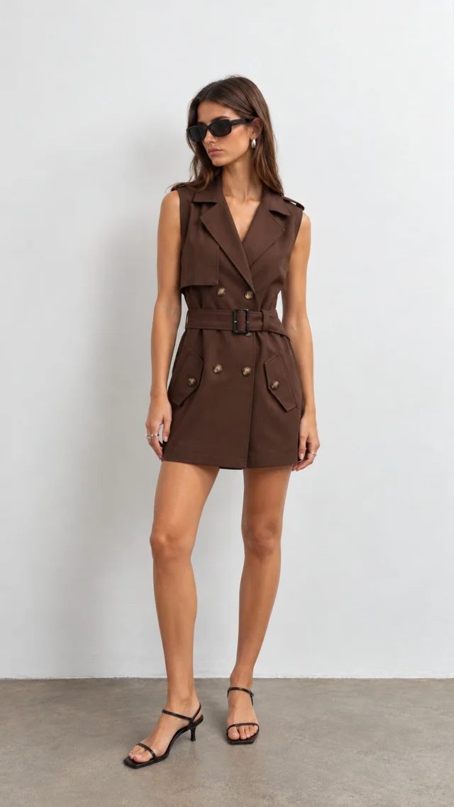 Vestido Chaleco Álamo