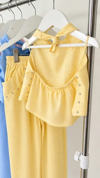 Blusa Caramel & Pantalón Canela  - Vista 2