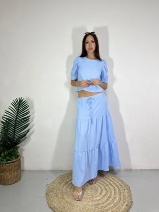 Falda Hawai - Vista 3